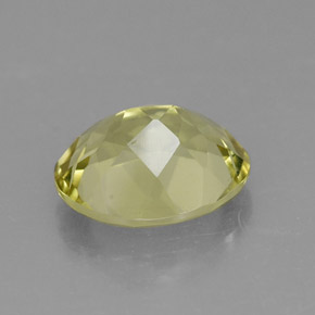 Quartzo amarelo natural 3,17ct, corte oval, VVS-VS
