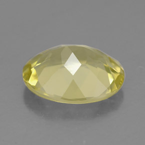 Quartzo amarelo natural 2,88ct, corte oval, VVS