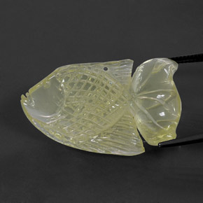 Quartzo amarelo natural 41,09ct, transparente, transparente/translúcido