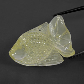 Quartzo amarelo natural 41,09ct, transparente, transparente/translúcido