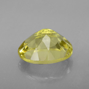 Quartzo amarelo natural 3,60ct, corte oval, VVS-VS