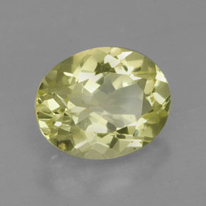 Quartzo amarelo natural 3,80ct, corte oval, VVS-VS