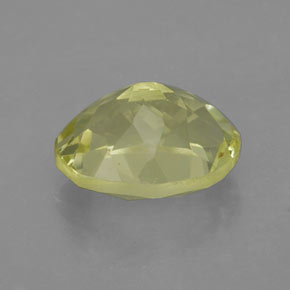 Quartzo amarelo natural 3,80ct, corte oval, VVS-VS