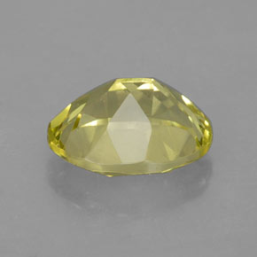Quartzo amarelo natural 3,28ct, corte oval, VVS
