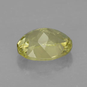 Quartzo amarelo natural 3,46ct, corte oval, VVS-VS