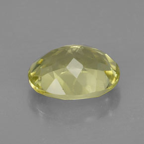 Quartzo amarelo natural 3,48ct, corte oval, VVS-VS