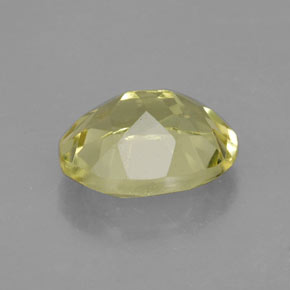 Quartzo amarelo natural 3,48ct, corte oval, VVS-VS