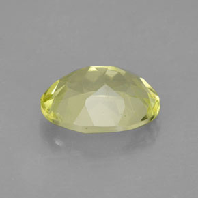 Quartzo amarelo natural 2,92ct, corte oval, VS