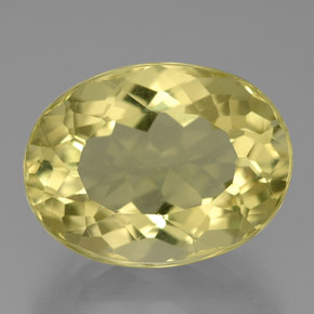 Quartzo amarelo natural 10,13ct, corte oval, VVS-VS