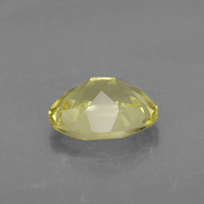 Quartzo amarelo natural 3,15ct, corte oval, VVS-VS
