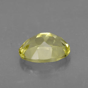 Quartzo amarelo natural 3,04ct, corte oval, VVS-VS