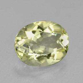 Quartzo Limão Natural 3.61ct, Corte Oval, VVS
