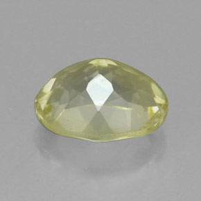 Quartzo Limão Natural 3.61ct, Corte Oval, VVS
