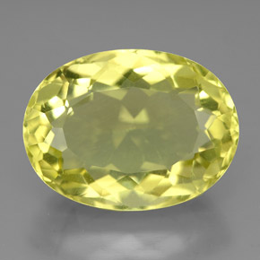 Quartzo amarelo natural 10,14ct, corte oval, VVS
