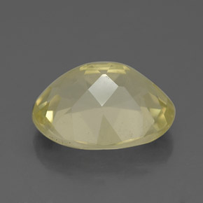 Quartzo amarelo natural 3,13ct, corte oval, VS