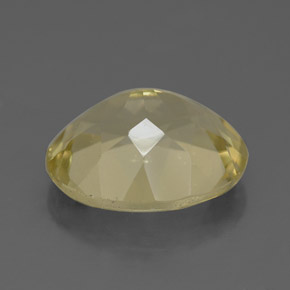 Quartzo amarelo natural 3,10ct, corte oval, VVS-VS