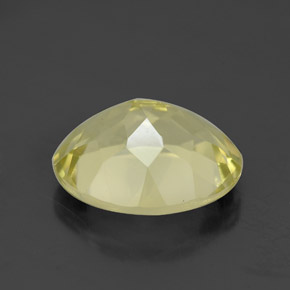 Quartzo amarelo natural 3,20ct, corte oval, VVS-VS