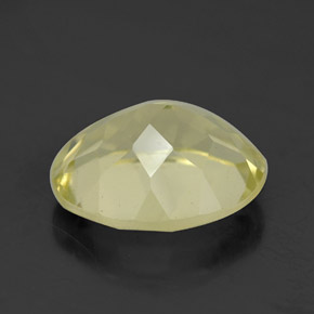 Quartzo amarelo natural 3,31ct, corte oval, VVS-VS
