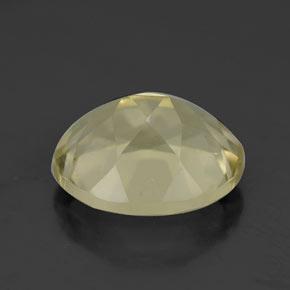 Quartzo amarelo natural 3,67ct, corte oval, VVS-VS