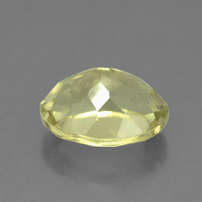 Quartzo amarelo natural 3,73ct, corte oval, VVS-VS