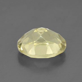 Quartzo amarelo natural 3,34ct, corte oval, VVS