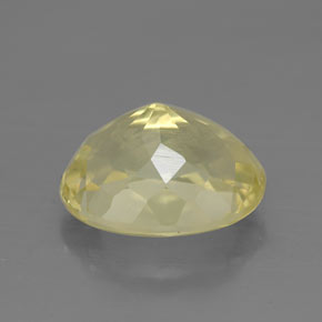 Quartzo amarelo natural 4,25ct, corte oval, VVS-VS