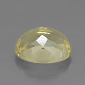 Quartzo amarelo natural 3,68ct, corte oval, VVS-VS
