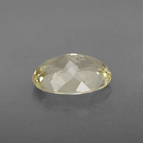 Quartzo amarelo natural 1,95ct, corte oval, VS