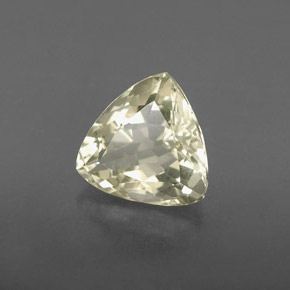 Quartzo amarelo natural 1,81ct, trillion, VVS