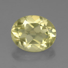 Quartzo amarelo natural 3,43ct, corte oval, VVS-VS