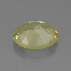 Quartzo amarelo natural 3,22ct, corte oval, VVS-VS