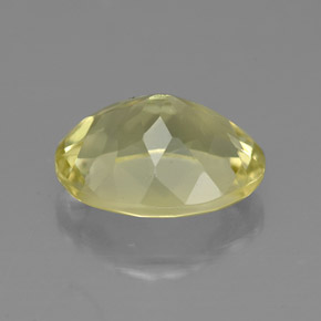 Quartzo amarelo natural 3,19ct, corte oval, VVS-VS