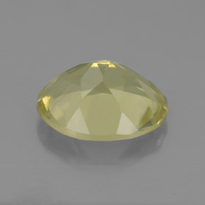 Quartzo amarelo natural 3,00ct, corte oval, VS