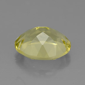 Quartzo amarelo natural 3,34ct, corte oval, VVS