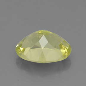 Quartzo amarelo natural 2,99ct, corte oval, VS