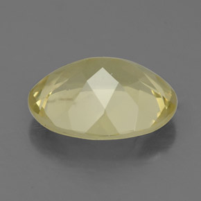 Quartzo amarelo natural 2,88ct, corte oval, VVS-VS