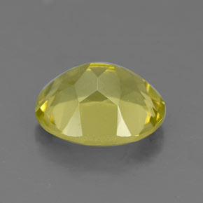 Quartzo amarelo natural 3,31ct, corte oval, VS
