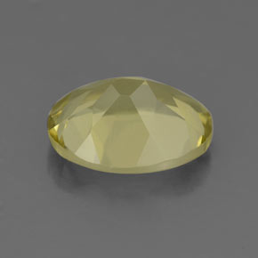 Quartzo amarelo natural 3,11ct, corte oval, VS