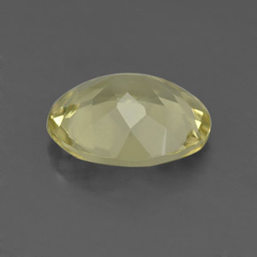 Quartzo amarelo natural 2,89ct, corte oval, VS