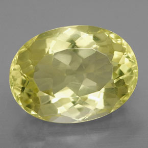 Quartzo amarelo natural 9,45ct, corte oval, VVS-VS