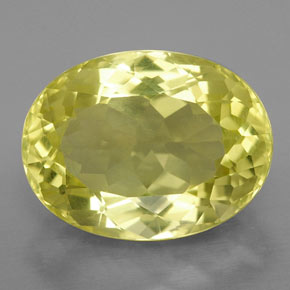 Quartzo amarelo natural 9,74ct, corte oval, VVS-VS