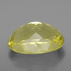 Quartzo amarelo natural 9,74ct, corte oval, VVS-VS