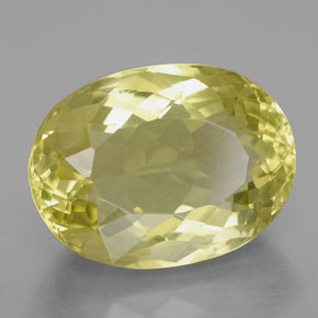 Quartzo amarelo natural 10,37ct, corte oval, VVS-VS