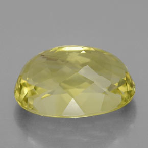 Quartzo amarelo natural 10,37ct, corte oval, VVS-VS