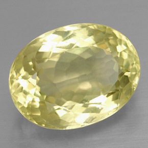 Quartzo amarelo natural 10,38ct, corte oval, VS
