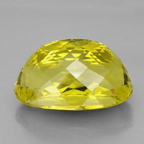 Quartzo amarelo natural 101,50ct, corte oval, VVS