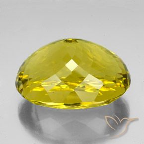 Quartzo amarelo rico Natural 161.15ct, oval, VVS