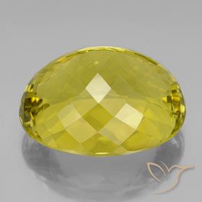 Quartzo amarelo rico Natural 152.35ct, oval, VVS