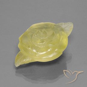 Quartzo Luz amarela Natural 42.99ct, Chique, Transparente/Translúcido