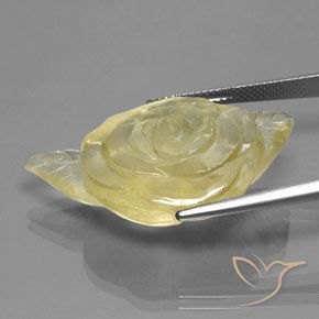 Quartzo Luz amarela Natural 39.56ct, Chique, Transparente/Translúcido